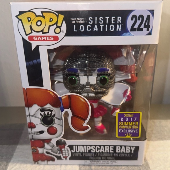 FIVE NIGHTS AT FREDDY’S SISTER LO. 2017 SUMMER CONVENTION EXCLUSIVE FUNKO #224